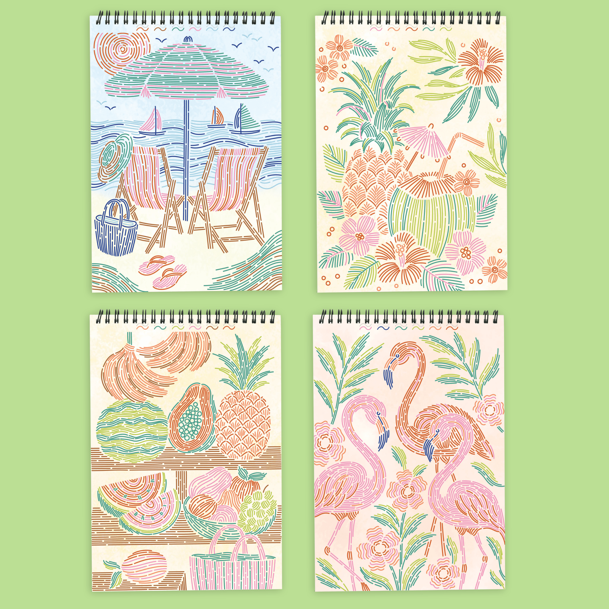flowart-trace-by-line-tropical-paradise-3118773.png